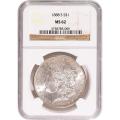 Certified Morgan Silver Dollar 1888-S MS62 NGC