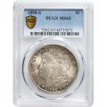Certified Morgan Silver Dollar 1890-S MS63 PCGS