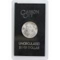 Carson City Morgan Silver Dollar 1891-CC Uncirculated GSA