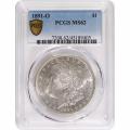 Certified Morgan Silver Dollar 1891-O MS62 PCGS (A)