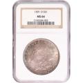 Certified Morgan Silver Dollar 1891-O MS64 NGC Toning
