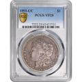Certified Morgan Silver Dollar 1893-CC VF30 PCGS
