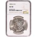 Certified Morgan Silver Dollar 1894-O AU58 NGC