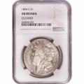 Certified Morgan Silver Dollar 1894-S AU Details NGC (B)