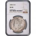 Certified Morgan Silver Dollar 1896-S XF45 NGC