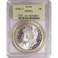 Certified Morgan Silver Dollar 1898-O MS65PL PCGS