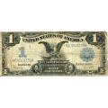 1899 $1 Silver Certificate (Black Eagle) G