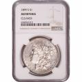 Certified Morgan Silver Dollar 1899-S AU Details NGC