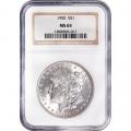 Certified Morgan Silver Dollar 1900 MS65 NGC