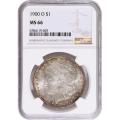 Certified Morgan Silver Dollar 1900-O MS66 NGC toning