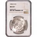 Certified Morgan Silver Dollar 1902-O MS65+ NGC 