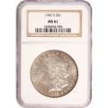 Certified Morgan Silver Dollar 1902-S MS61 NGC