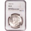 Certified Morgan Silver Dollar 1902-S MS64 NGC