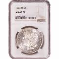 Certified Morgan Dollar 1904-O MS63PL NGC (B)