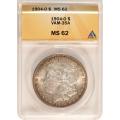 Certified Morgan Silver Dollar 1904-O VAM-35A MS62 ANACS