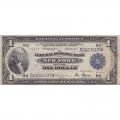 1918 $1 Federal Reserve Note New York Fine