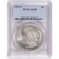 Certified Morgan Silver Dollar 1921-S AU58 PCGS