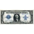 1923 $1 large size silver certificate UNC