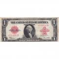 1923 $1 Red Seal United States Note VF