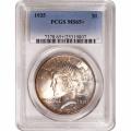 Certified Peace Silver Dollar 1935 MS65+ PCGS