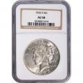 Certified Peace Silver Dollar 1935-S AU58 NGC