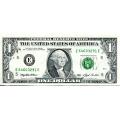 1993 $1 Federal Reserve Note CU
