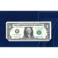 2006 $1 "Lucky 7" Bank Note BEP Folder UNC