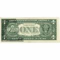 1995 $1 Federal Reserve Note ERROR Offset Printing Rev. XF