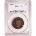 Certified Large Cent 1823/2 F12 PCGS