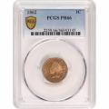Certified Proof Indian Cent 1862 PR66 PCGS