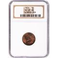 Certified Indian Head Cent 1874 MS65RB NGC