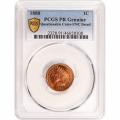 Certified Indian Cent 1880 Proof UNC Details PCGS