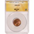 Certified Indian Head Cent 1902 MS64RB ANACS
