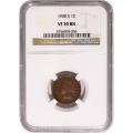 Certified Indian Head Cent 1908-S VF30 NGC