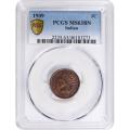 Certified Indian Head Cent 1909 MS63BN PCGS