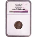 Certified Lincoln Cent 1909-S VDB AU Details NGC