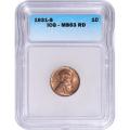 Certified Lincoln Cent 1931-S MS63RD ICG