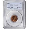 Certified Lincoln Cent 1941 MS64RD PCGS