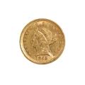 $2.5 Gold Liberty 1852 XF