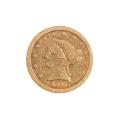 $2.5 Gold Liberty 1857-S F