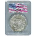 Certified Silver Eagle WTC Ground Zero Recovery 2000 Gem Unc PCGS