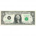 2001 $1 STAR Federal Reserve Note CU