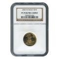 Certified Proof American Gold Eagle $10 2002-W PF70 NGC