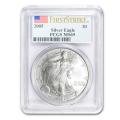 Certified Uncirculated Silver Eagle 2005 MS69 First Strike PCGS