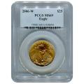 Certified Burnished American $25 Gold Eagle 2006-W MS69 PCGS
