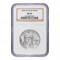 Certified Platinum American Eagle 2006-W One Ounce MS69 NGC