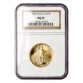 Certified American $25 Gold Eagle 2007 MS70 NGC