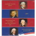 2007 Presidential $1 Coin Uncirculated Set
