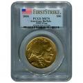 Certified Uncirculated Gold Buffalo One Ounce 2008 MS70 PCGS First Strike