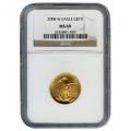 Certified American $10 Gold Eagle 2008-W MS69 NGC